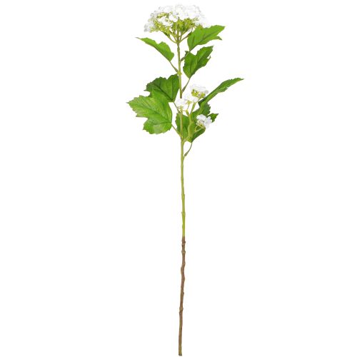 Article Fleurs Artificielles Snowball Viburnum Artificielle Blanche 60cm 4 Pcs