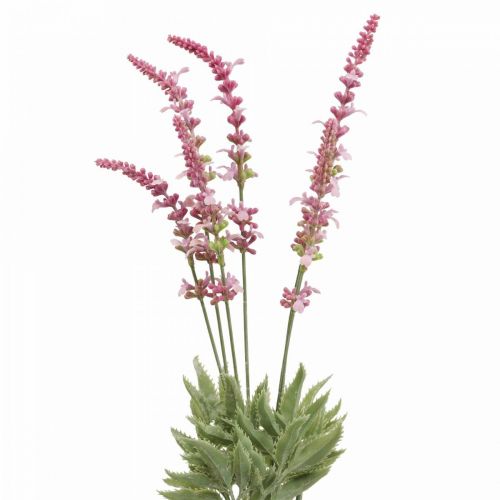 Article Fleurs artificielles, décoration lavande, bouquet de lavande violet 45cm 3 pièces
