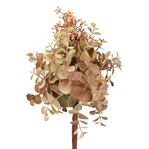 Article Bouquet d&#39;eucalyptus artificiel, décoration de fleurs artificielles avec bourgeons 30cm