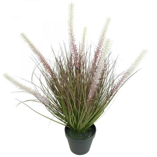 Article Gazon artificiel en pot Plante artificielle d'herbe d'oignon H57cm