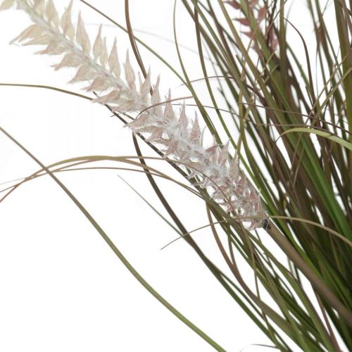 Article Gazon artificiel en pot Plante artificielle d'herbe d'oignon H57cm
