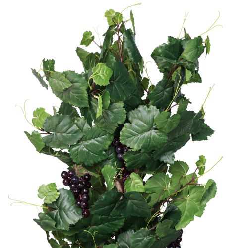 Article Plante artificielle en pot Vigne artificielle avec raisins H120cm