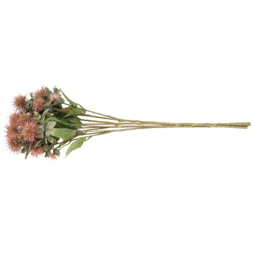 Floristik24 Plantes artificielles carthame chardon branche chardon rose 4pcs