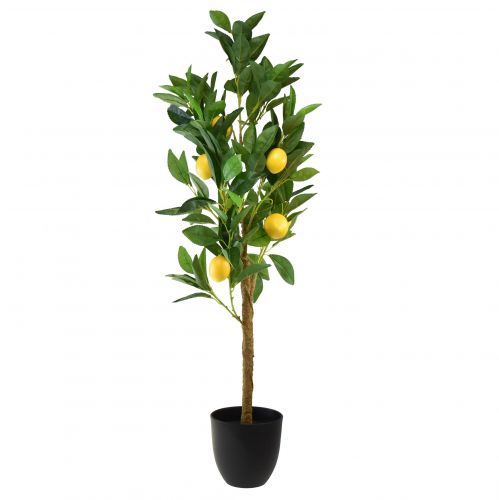 Plantes artificielles Citronnier Plante artificielle en pot 90 cm