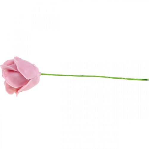 Article Roses artificielles roses en cire roses roses décoratives en cire Ø6cm 18 pcs