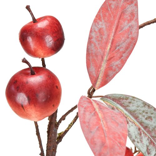 Article Branche de pommier artificielle rouge, décoration d&#39;automne, branche de Noël, 70 cm