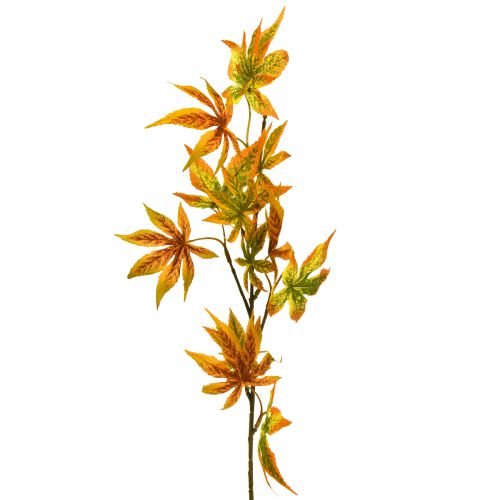 Floristik24 Branche artificielle érable orange rouge déco branche décoration automne 60cm