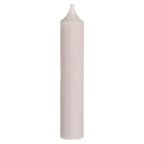 Floristik24 Bougies bâton court couleur rose clair 21×110mm 6 pcs