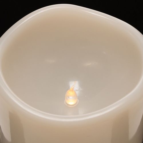 Grande bougie LED à piles avec