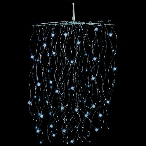 Floristik24 Cascade de lumière Micro-LED blanc froid 320