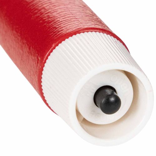 Bougie conique LED, rouge avec