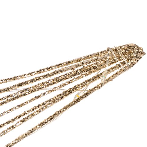 Étoile décorative à LED en fil de fer à suspendre, pour usage intérieur, 32 cm | Floristik24.be