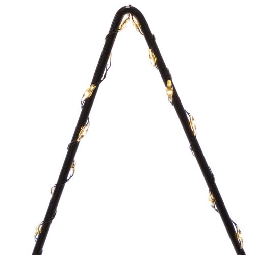 Étoile LED avec compartiment à piles sur support pour rebord de fenêtre et table, 46 cm | Floristik24.be