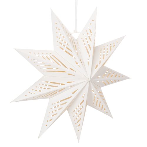 Décoration LED étoile de Noël à suspendre, blanc chaud, intérieur, 38 cm acheter | Floristik24.be