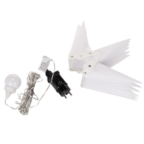Étoile décorative à LED, blanc