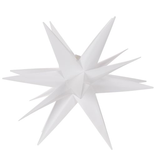 Étoile de Noël LED blanc chaud