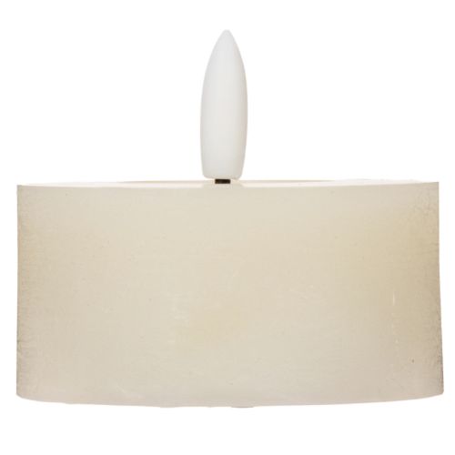Bougie chauffe-plat LED, blanc