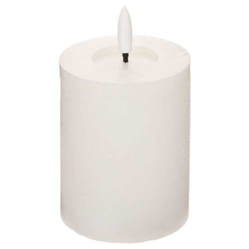 Bougie pilier LED, effet vacillant, avec minuterie, Ø7cm, 12cm acheter | Floristik24.be