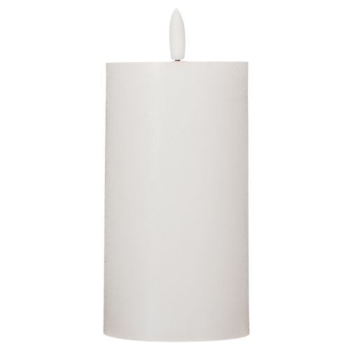 Bougie pilier LED, effet