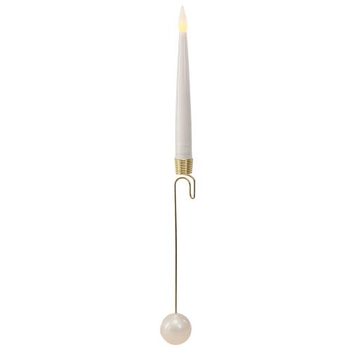 Floristik24 Bougies de sapin de Noël LED avec télécommande sans fil 15,5 cm 10 pcs