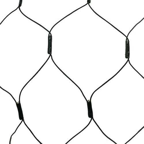 Article Filet à billes LED en buis Ø80cm 120 vert/blanc chaud