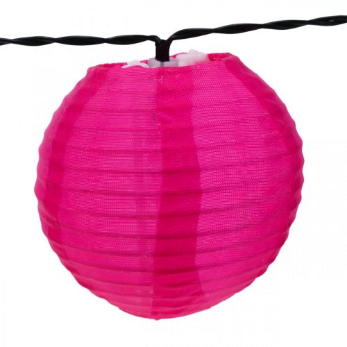 Floristik24 Guirlande lumineuse LED guirlande lumineuse 20 lanternes 9.5m
