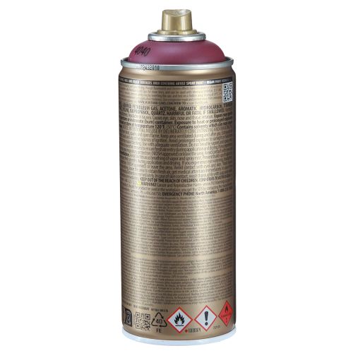 Article Peinture en aérosol poudre acrylique rose Montana Gold 400 ml