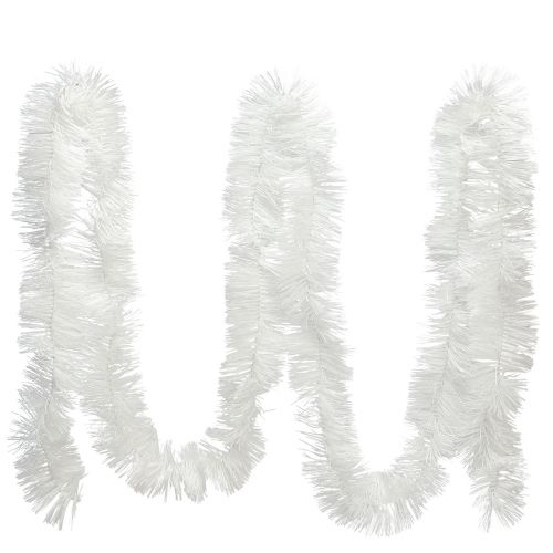 Article Guirlande de guirlandes en décorations d&#39;arbres d&#39;un blanc éclatant 270 cm