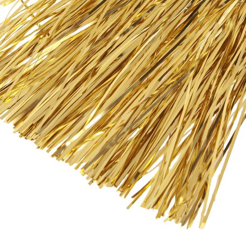 Article Tinsel Gold Sapin de Noël doré clair à suspendre L50cm