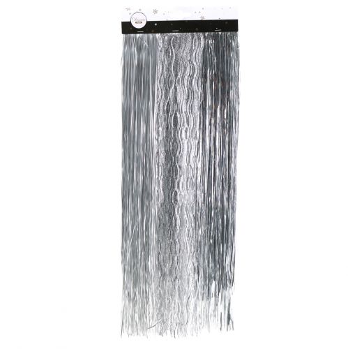 Floristik24 Bijoux de sapin de noël tinsel mix silver 50cm