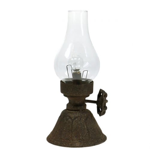 Lampe décorative antique Ø11.5cm H25cm | Floristik24.be