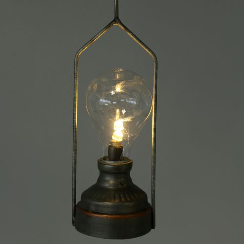 Article Lampe décorative avec crochet Ø7cm H39cm
