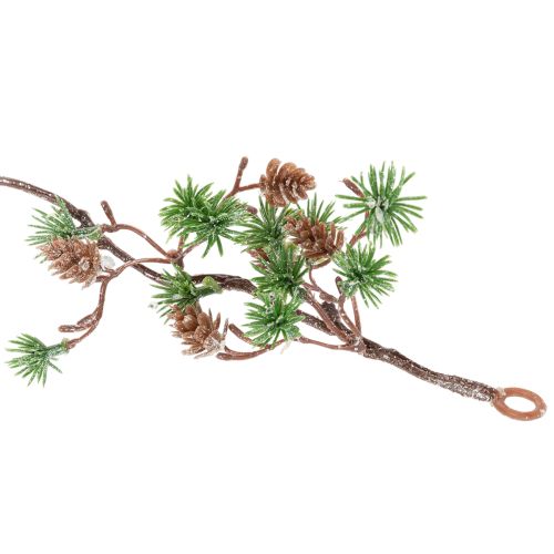 Guirlande artificielle de mélèze avec cônes et aiguilles, 120 cm | Floristik24.be