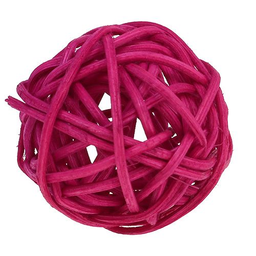 Floristik24 Assortiment Lataball 3cm rose/rose/lilas 72 pcs
