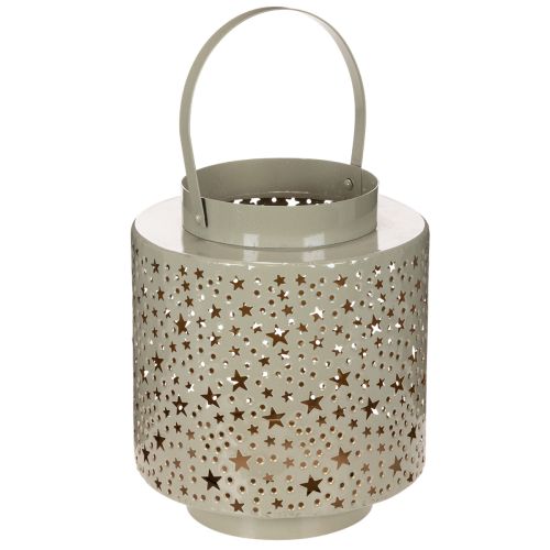 Lanterne à motif d'étoiles, en métal vert, 31 cm acheter | Floristik24.be