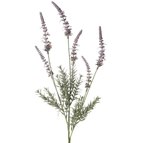 Floristik24 Décoration lavande avec fleurs fleur artificielle sur longue tige 82cm 3pcs