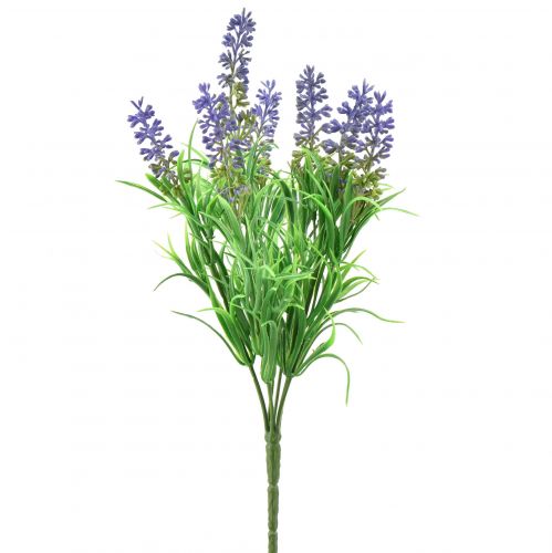 Floristik24 Lavande artificielle Branches de lavande décoratives Pick violet 33 cm