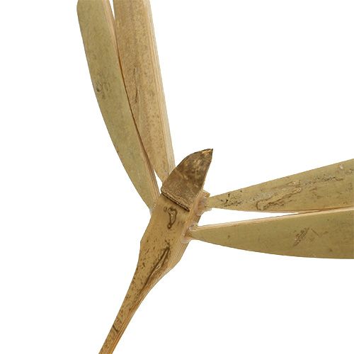 Article Libellule en bambou équilibrée 18cm x 16cm 4pcs