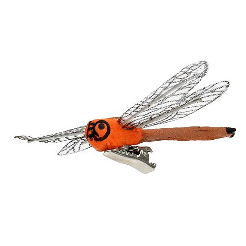 Floristik24 Libellules sur clip 6,5 cm x 8,5 cm 12 p.