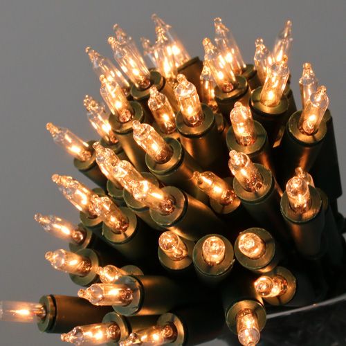 Floristik24 Chaine lumineuse mini 20 3m pour intérieur vert, blanc chaud