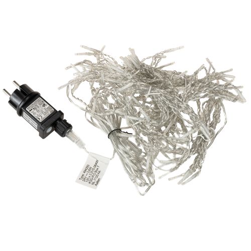 Article Rideau lumineux 120 LED guirlande lumineuse blanc chaud 100×180cm