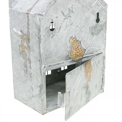 Article Porte-bougie chauffe-plat en métal pour maison lumineuse H25,5 cm