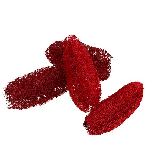 Loofah petit rouge 50 pcs