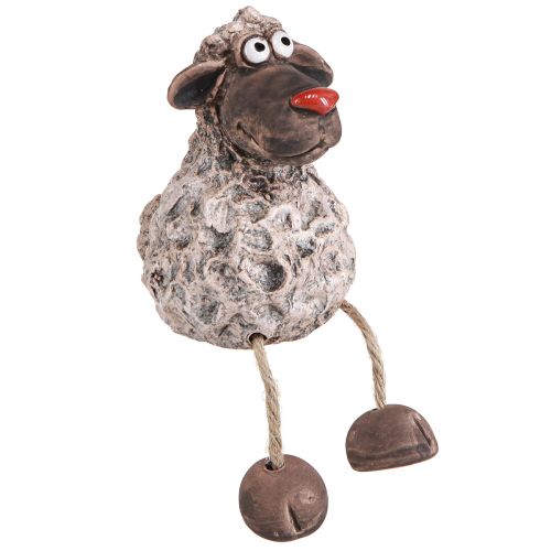 Article Mouton rigolo Pâques Figurine pour bord d'étagère 15cm 3pcs