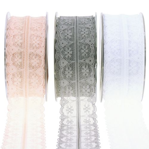 Article Ruban dentelle vintage 40mm 20m