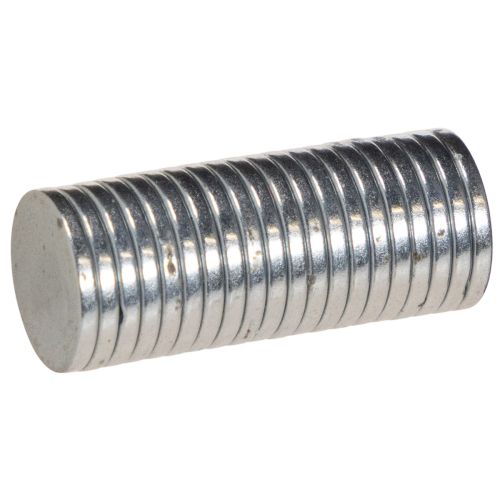 Disque magnétique rond pour bougeoirs et plateaux métalliques, 1 cm, lot de 20 acheter | Floristik24.be