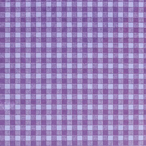 Article Manchette papier plaid violet 25cm 100m