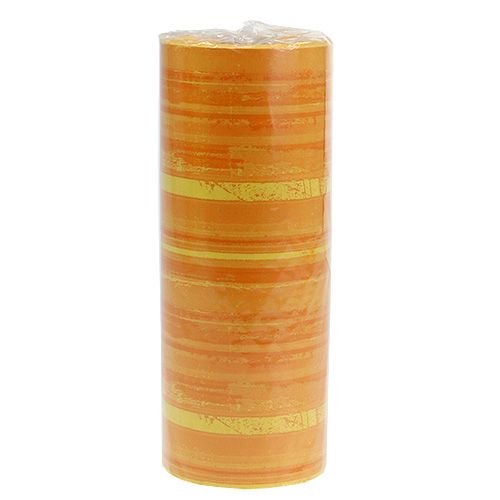 Article Manchette en papier 25 cm 100 m Jaune/Orange
