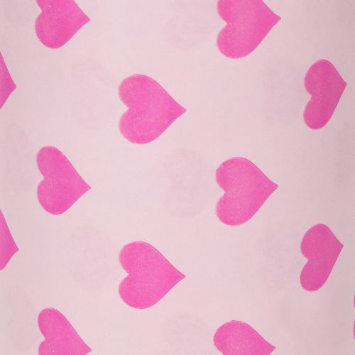 Papier manchette à motif cœur,