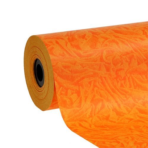 Papier manchette orange 25cm 100m